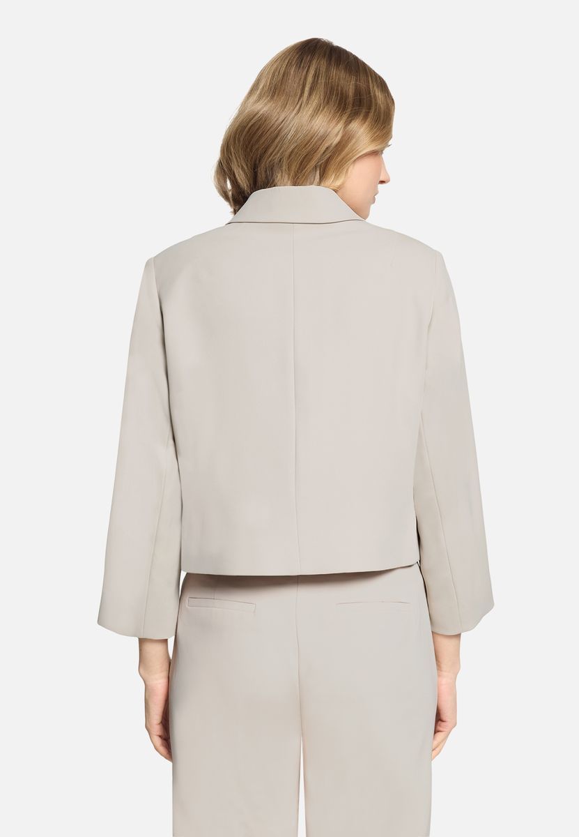 Kurzer Blazer mit 3/4-Ärmeln