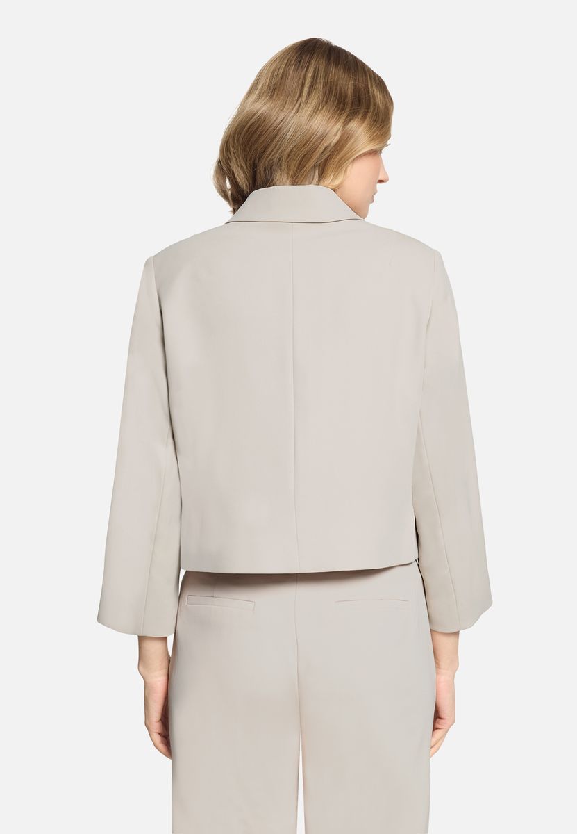 Kurzer Blazer mit 3/4-Ärmeln