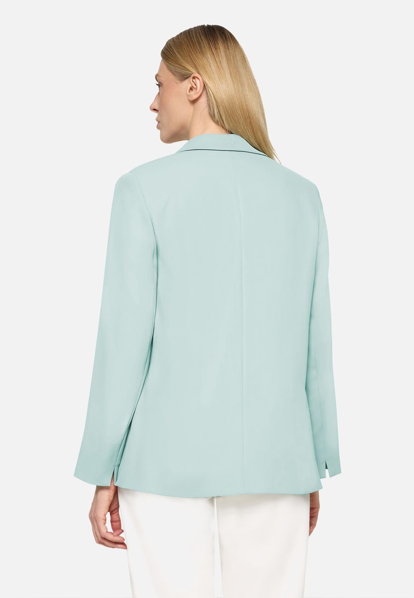 Moderner Longblazer mit Reverskragen