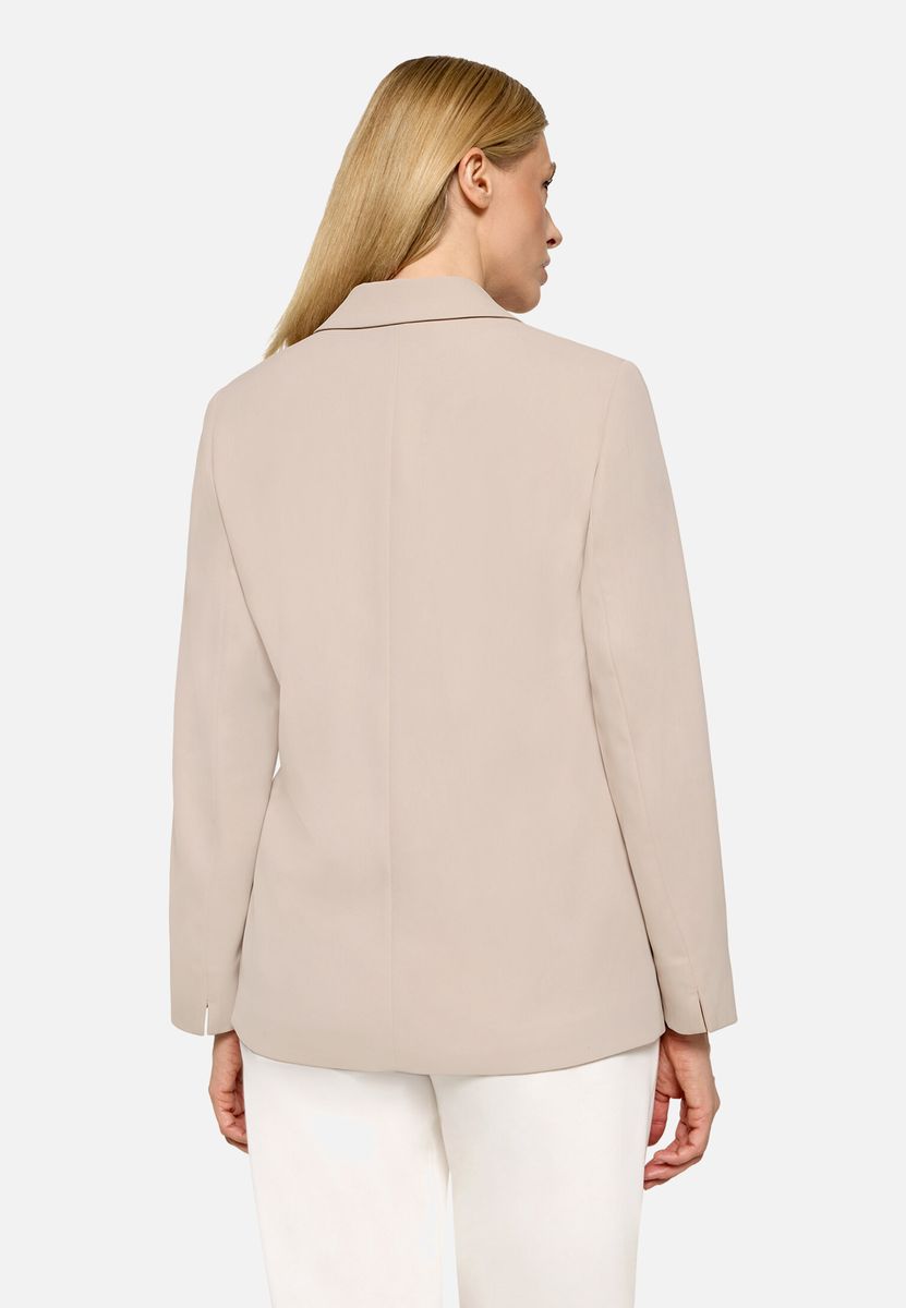 Moderner Longblazer mit Reverskragen