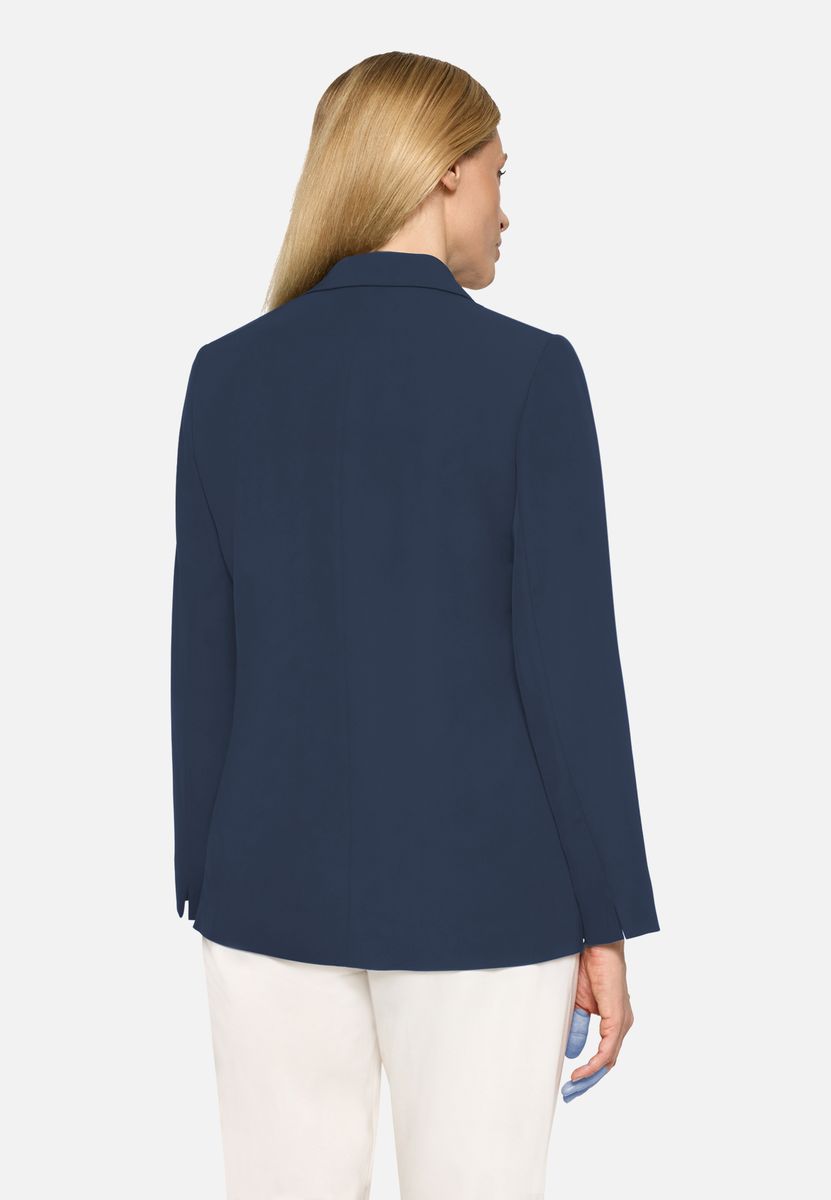 Moderner Longblazer mit Reverskragen