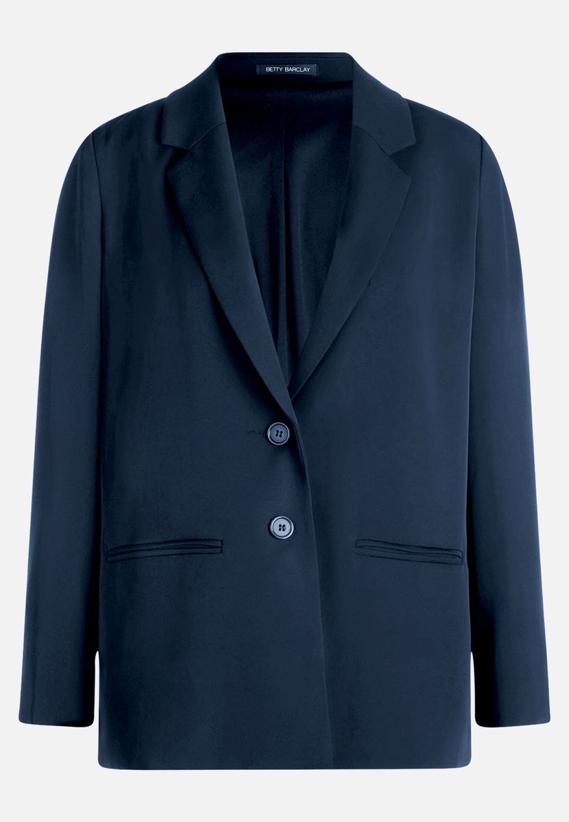 Moderner Longblazer mit Reverskragen