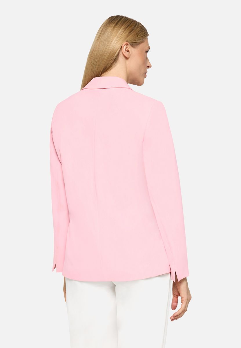 Moderner Longblazer mit Reverskragen