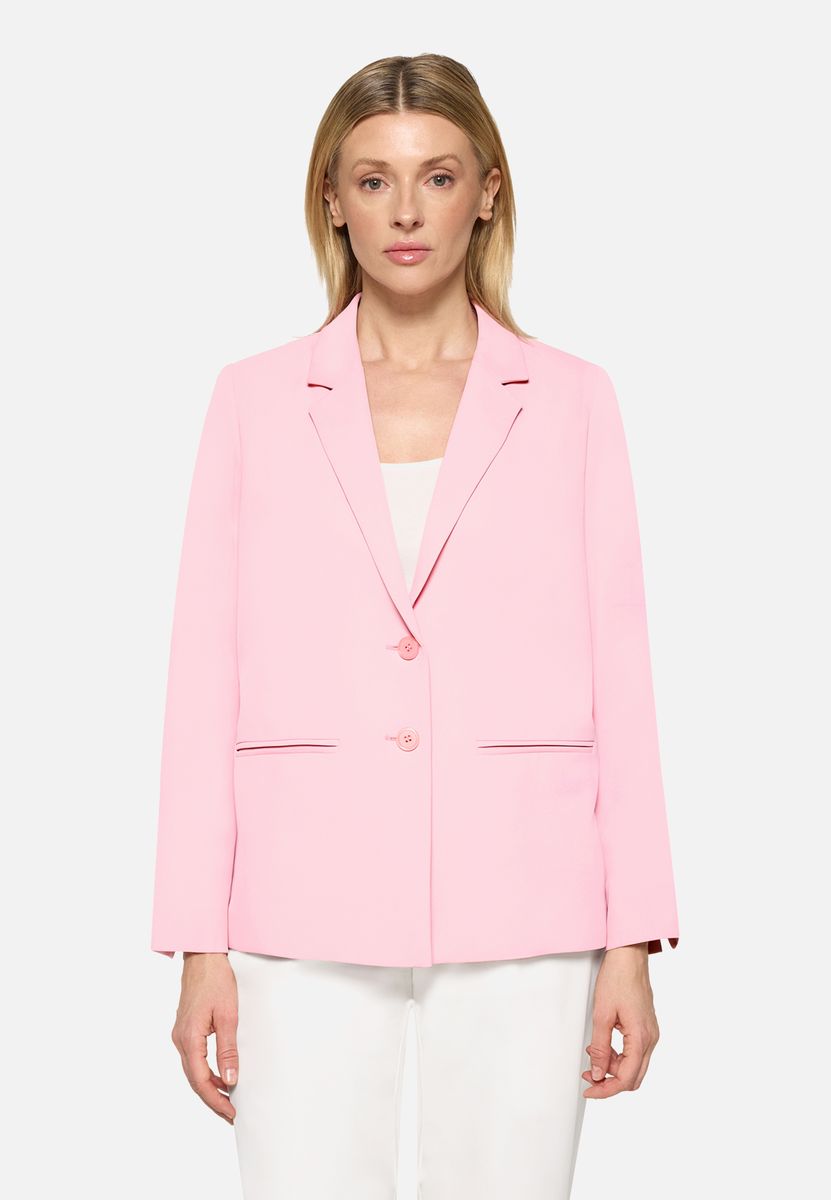 Moderner Longblazer mit Reverskragen