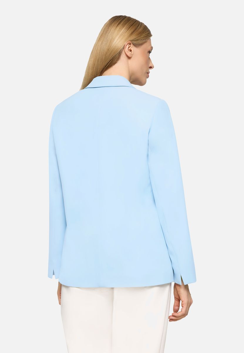Moderner Longblazer mit Reverskragen