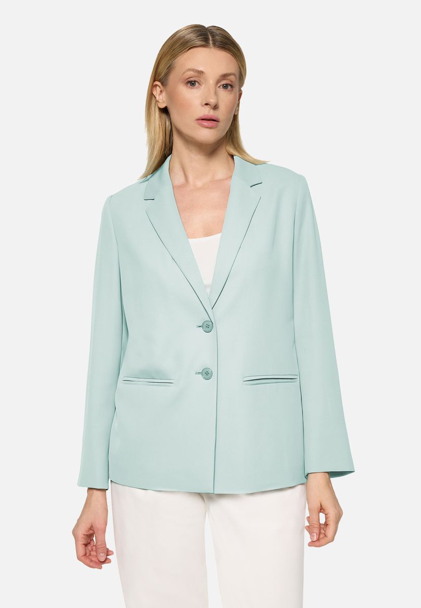 Moderner Longblazer mit Reverskragen
