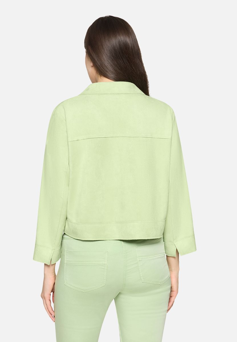 Minimalistische Cropped Blazer-Jacke