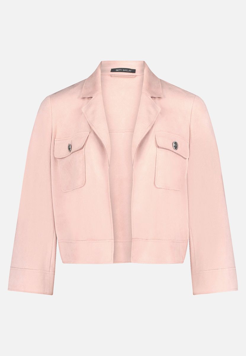 Minimalistische Cropped Blazer-Jacke