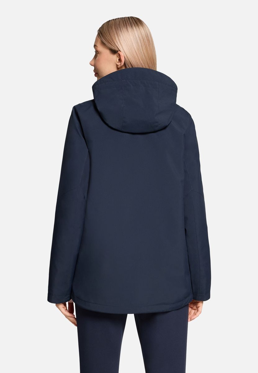 Vielseitige A-Linien Outdoorjacke mit Kapuze