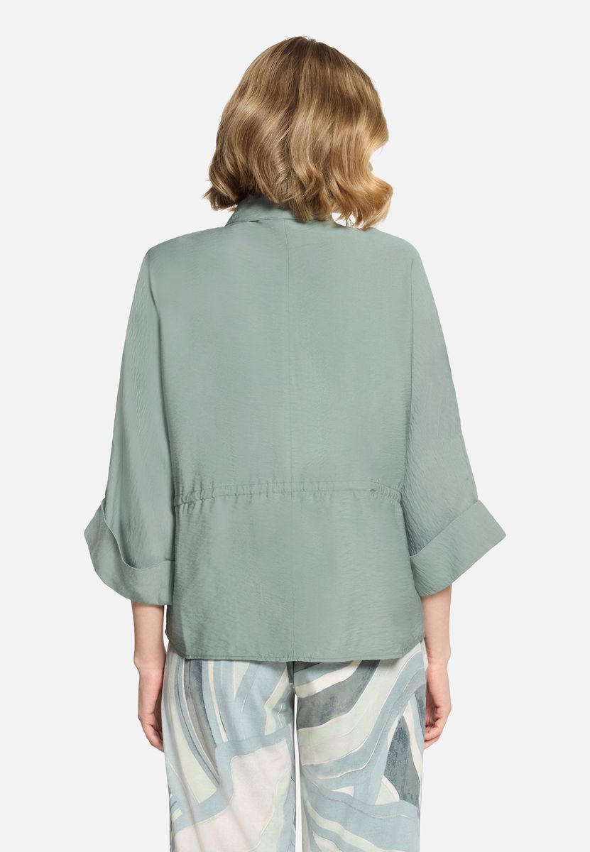 Leichte Blusenjacke mit Tunnelzug