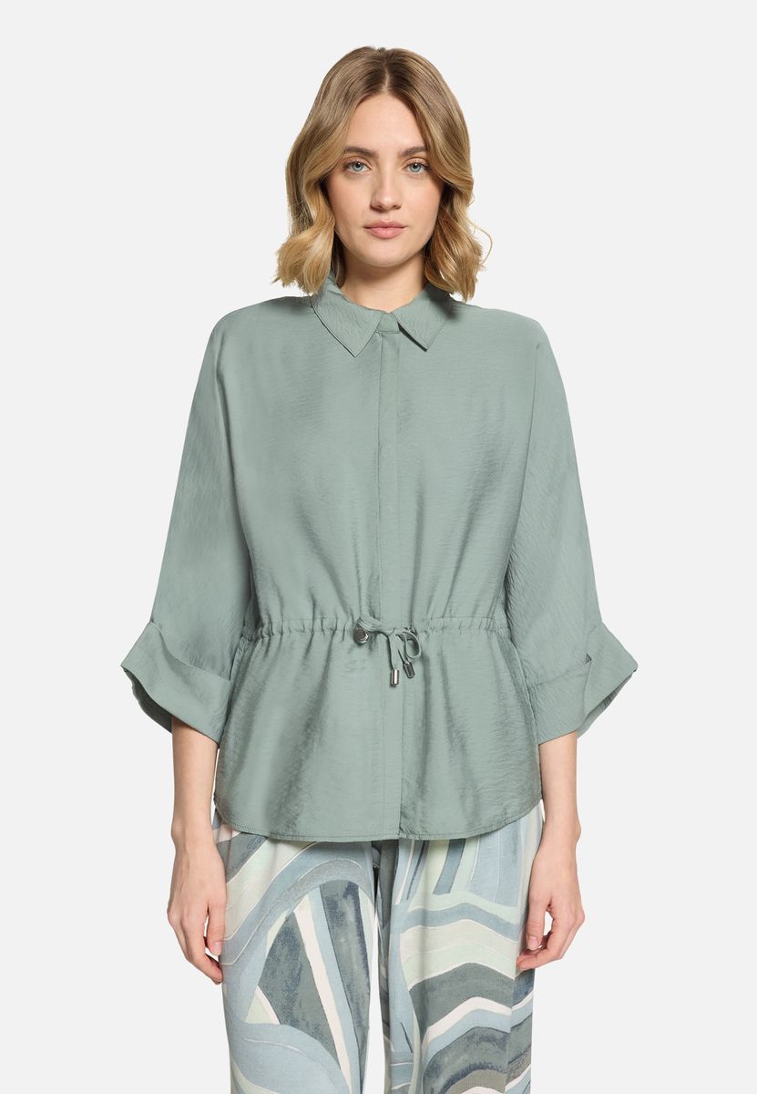 Leichte Blusenjacke mit Tunnelzug