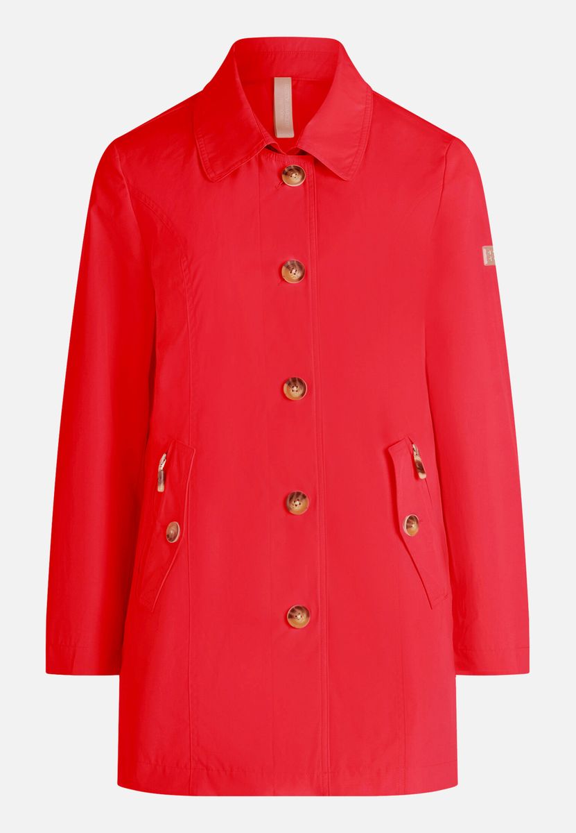 Elegante A-Linien Silhouette mit Knopfleiste