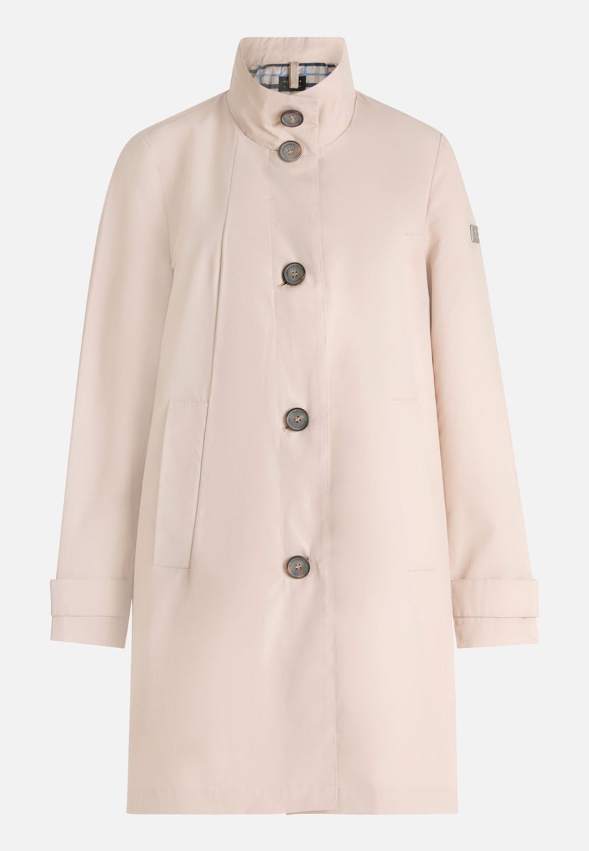 Klassische Sommerjacke mit Stehkragen