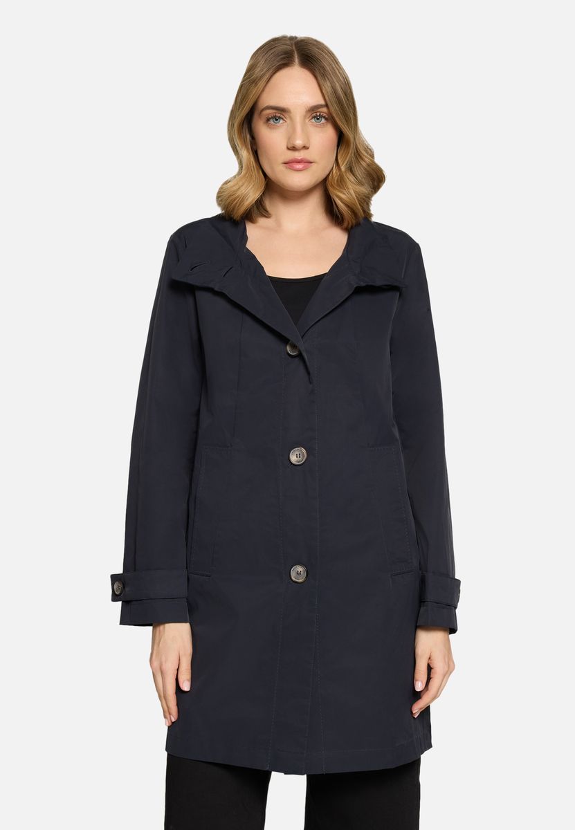 Klassische Sommerjacke mit Stehkragen
