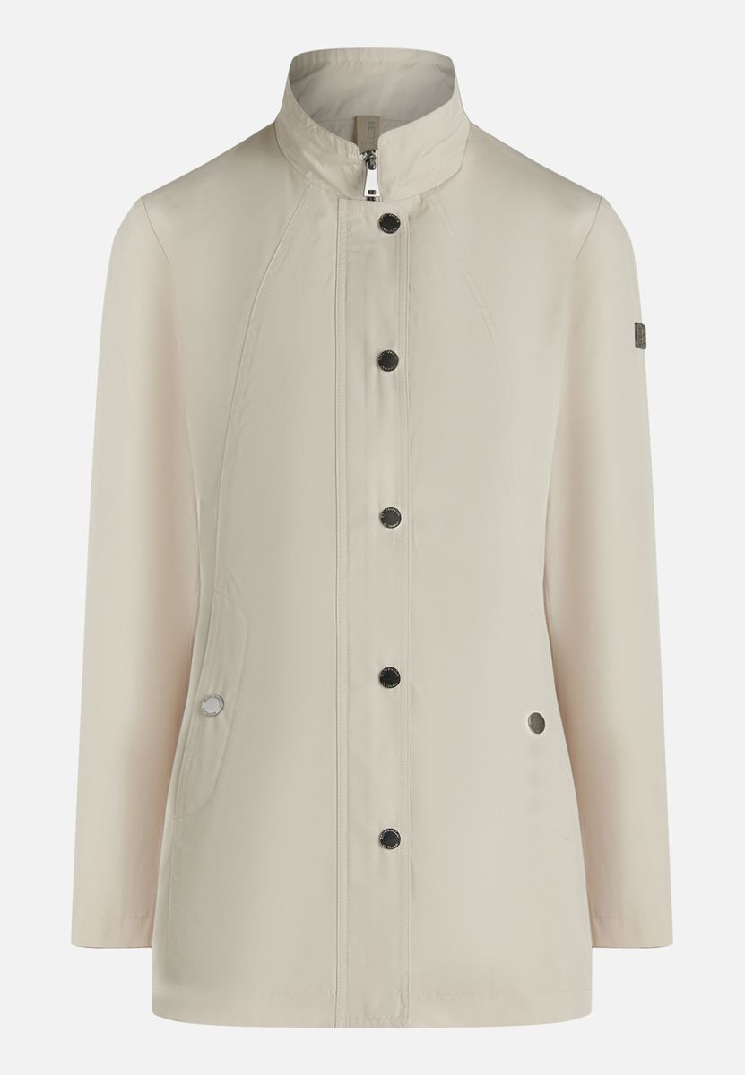 Taillierte Outdoorjacke mit Stehkragen
