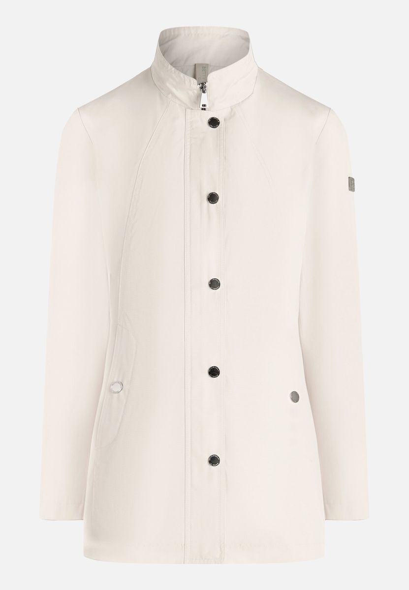 Taillierte Outdoorjacke mit Stehkragen