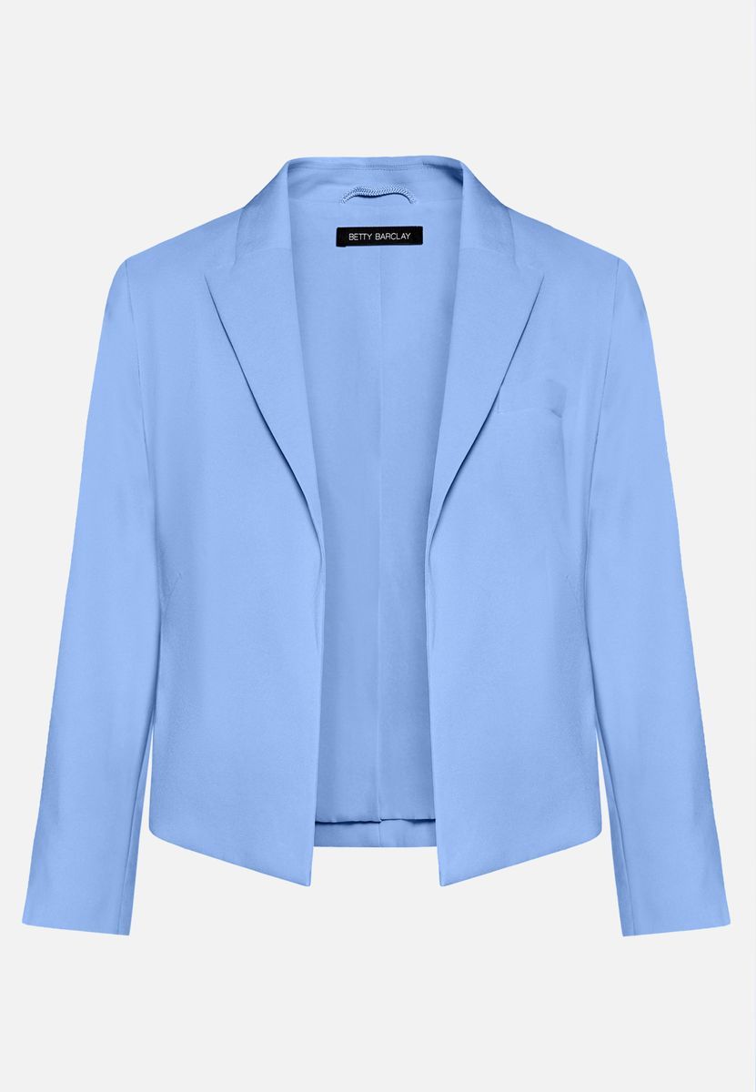 Verschlussloser Kurzblazer mit Revers