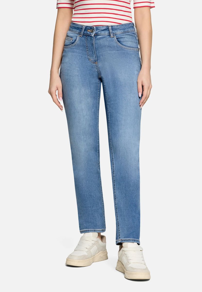 Skinny Jeans mit niedriger Leibhöhe