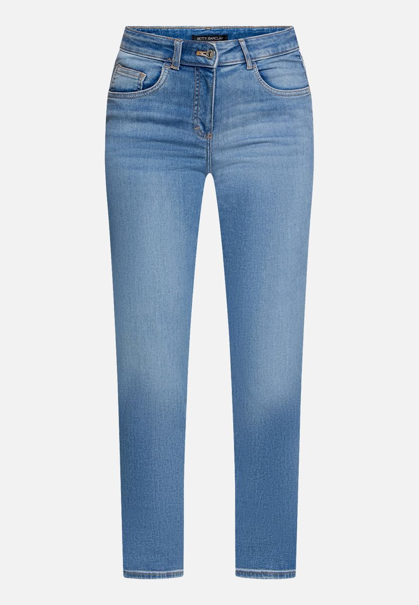 Skinny Jeans mit niedriger Leibhöhe