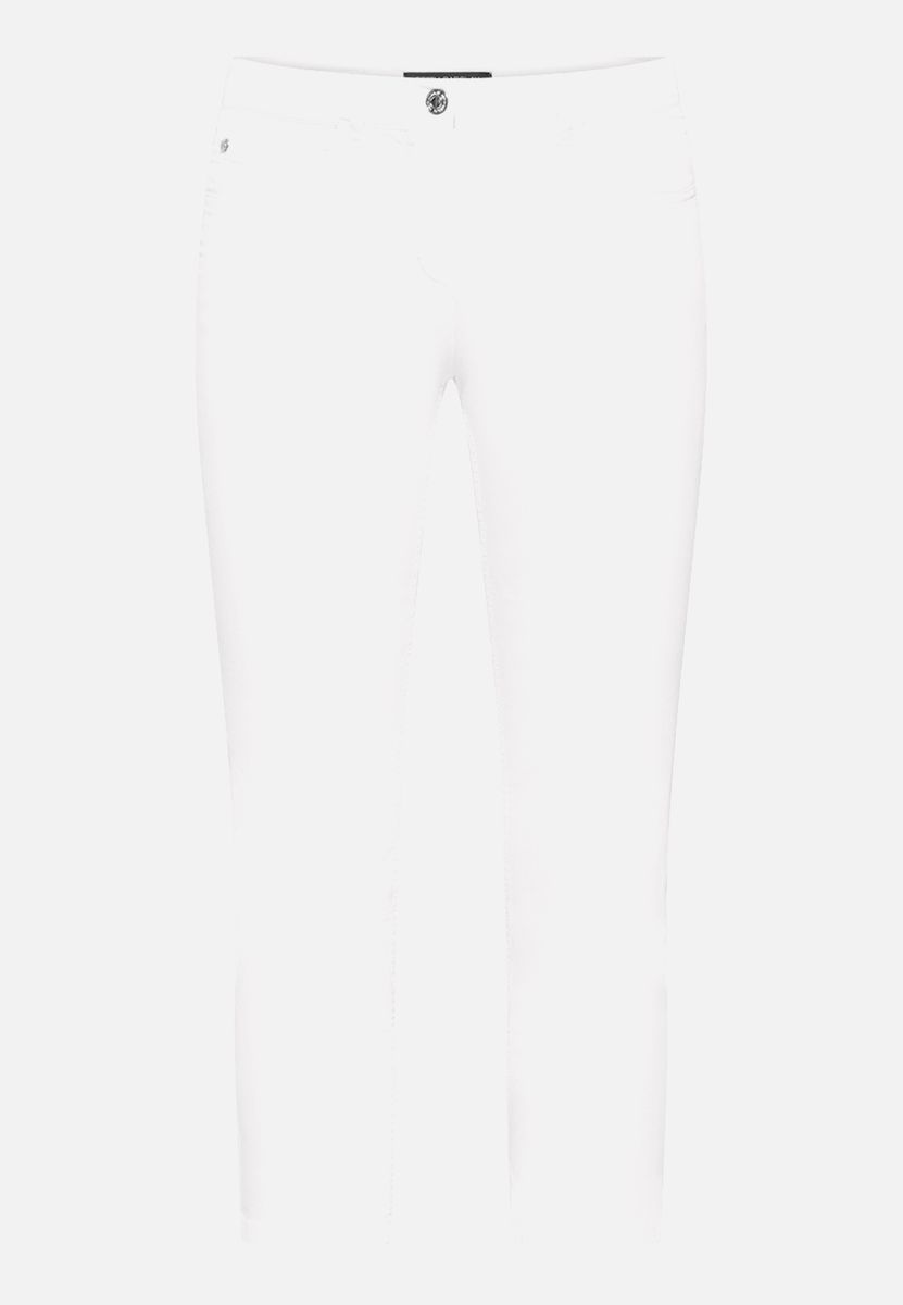 Bequeme verkürzte Low-Waist Hose