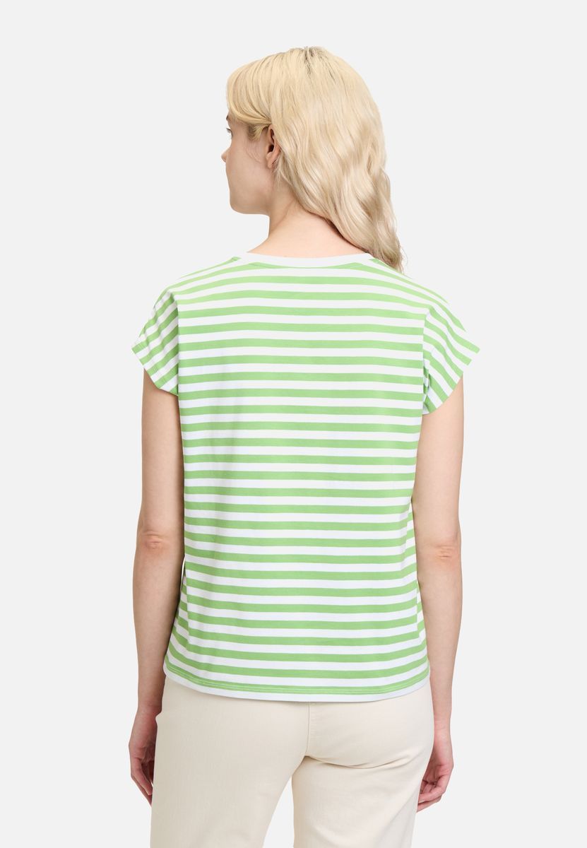 Gestreiftes Relaxed Boxy T-Shirt