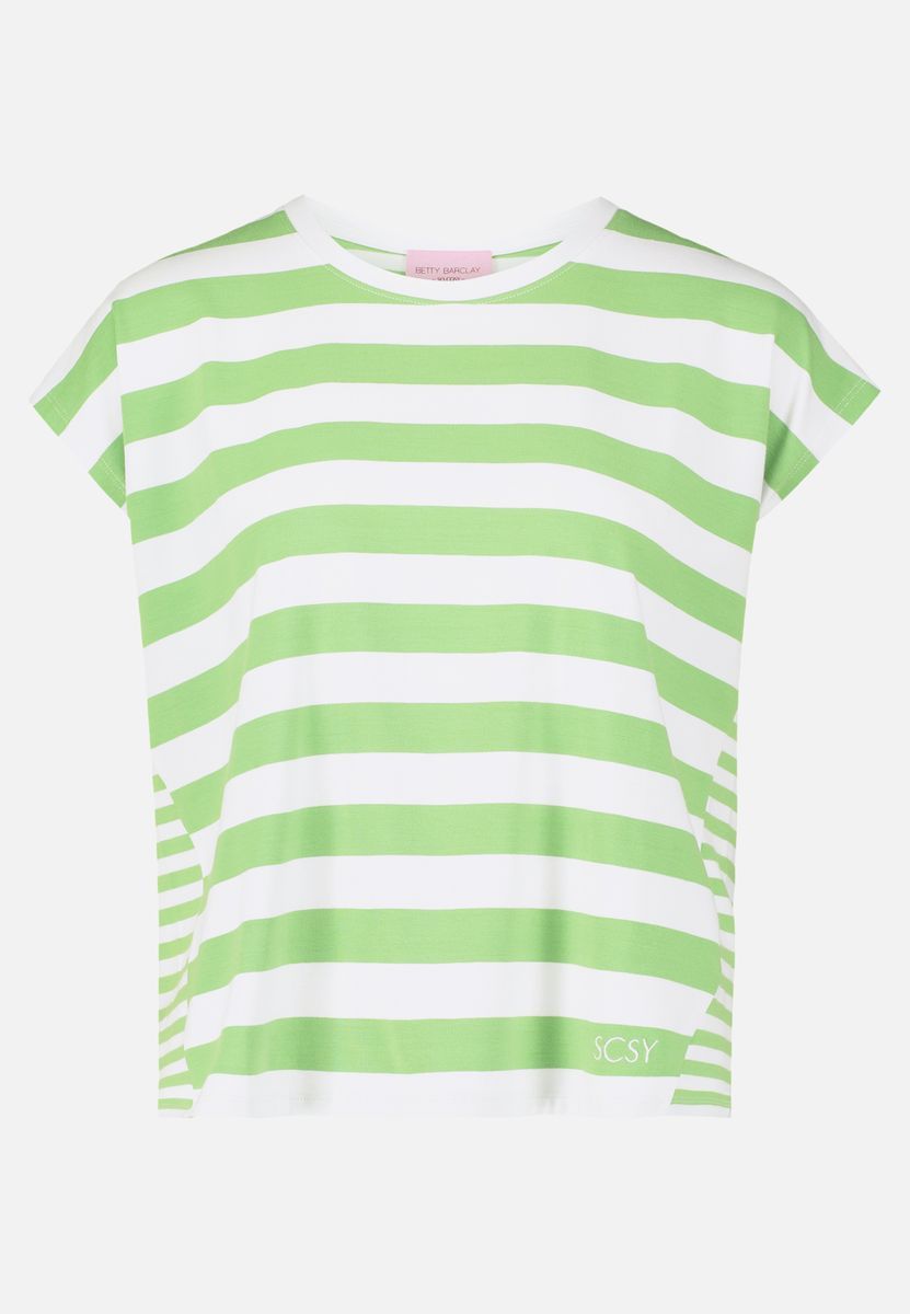 Gestreiftes Relaxed Boxy T-Shirt