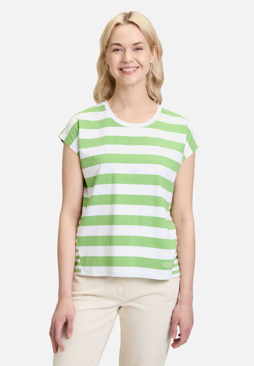 Gestreiftes Relaxed Boxy T-Shirt