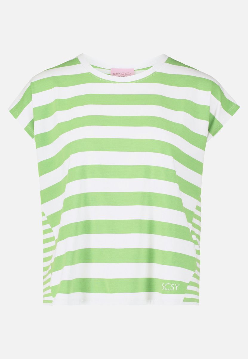 Gestreiftes Relaxed Boxy T-Shirt