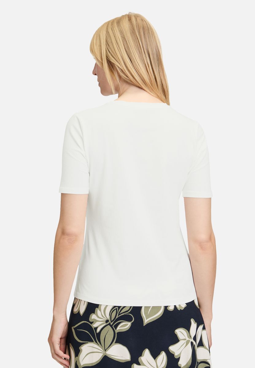 Tailliertes Grafik-T-Shirt mit Glitzer