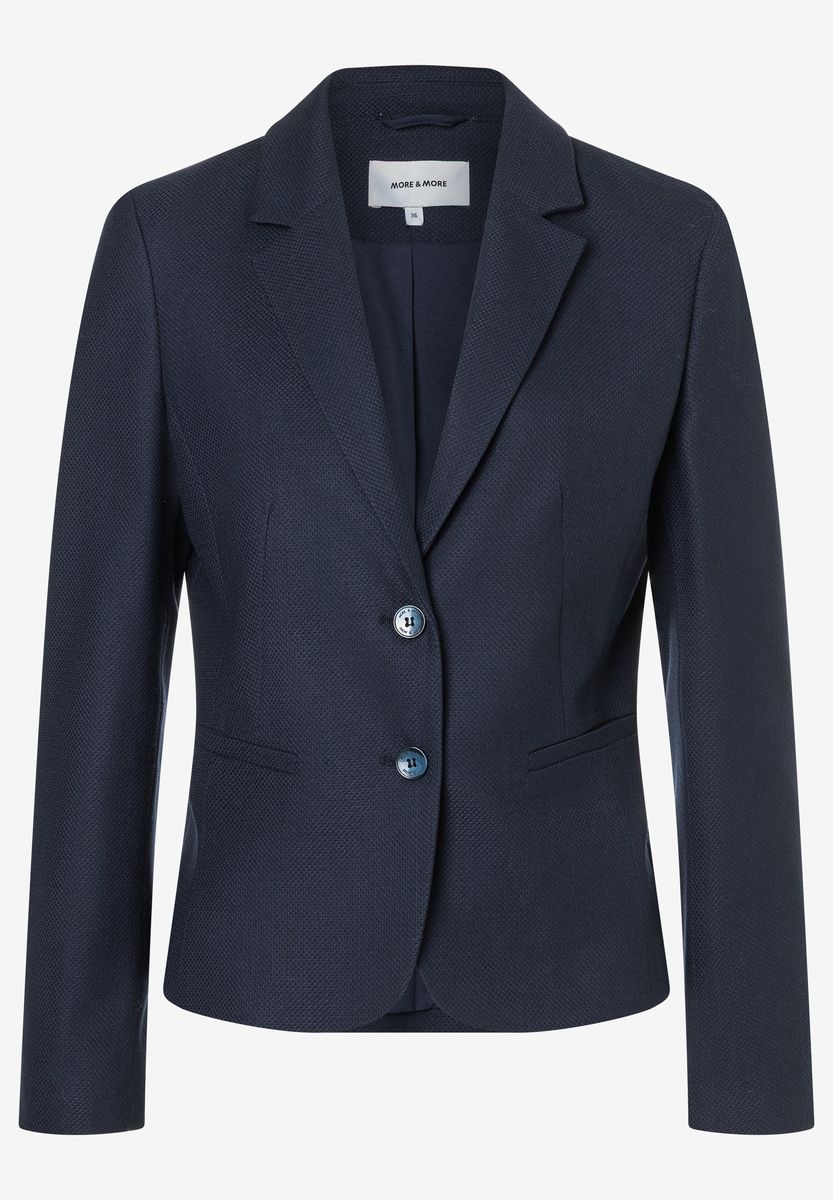 Strukturierter Einreihiger Blazer