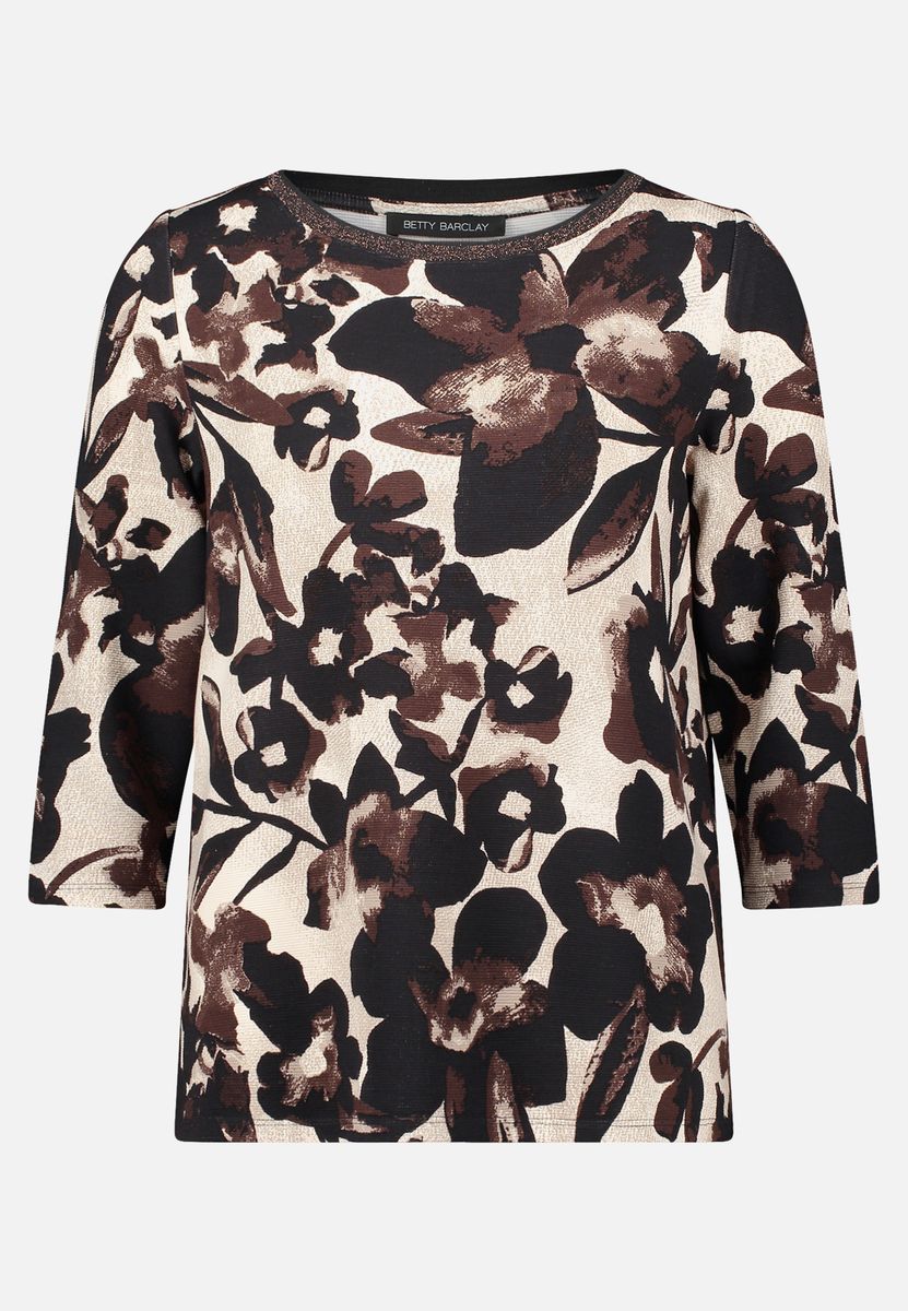 Sweatshirt mit floralem Muster