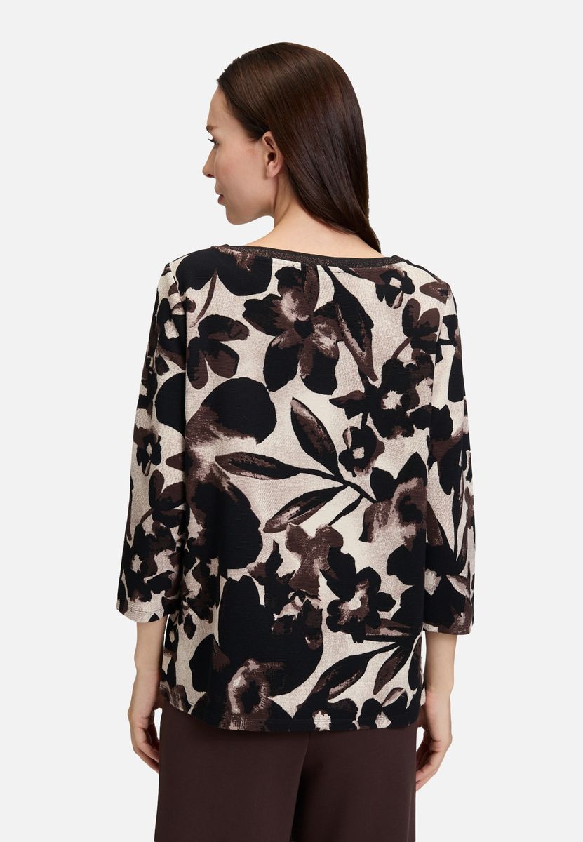 Sweatshirt mit floralem Muster