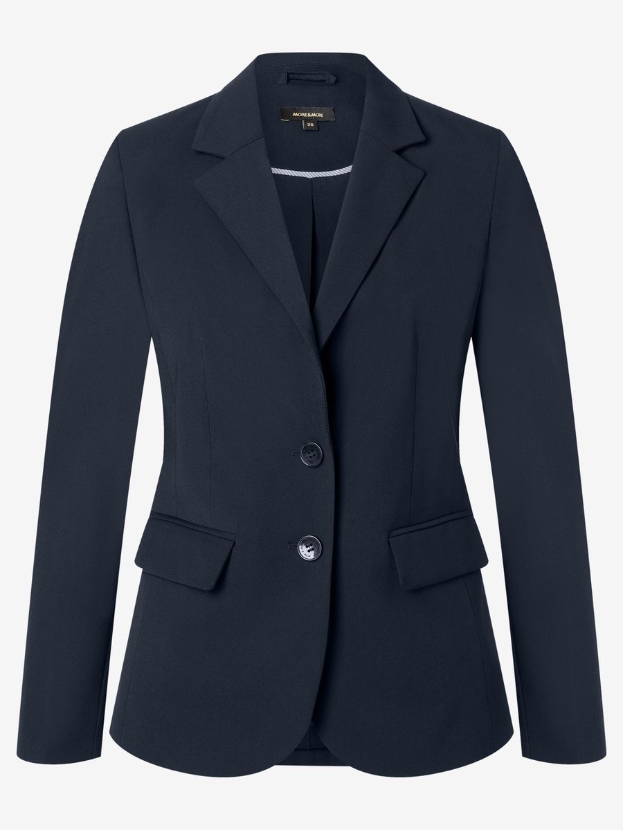 Klassischer taillierter Zwei-Knopf-Blazer