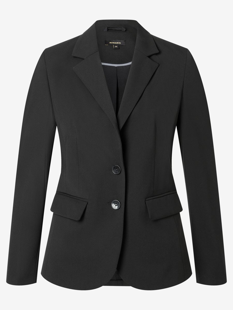 Klassischer taillierter Zwei-Knopf-Blazer