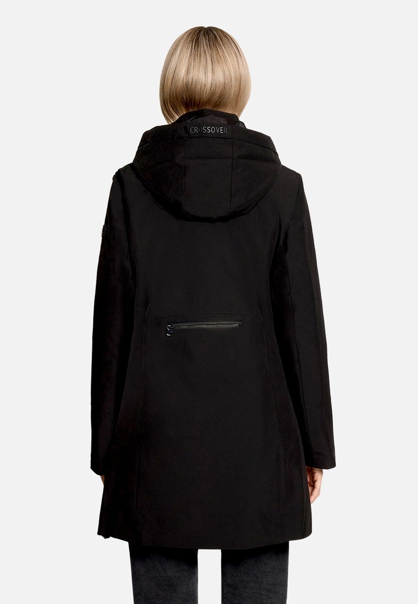 Sportlicher wetterfester Parka mit Kapuze