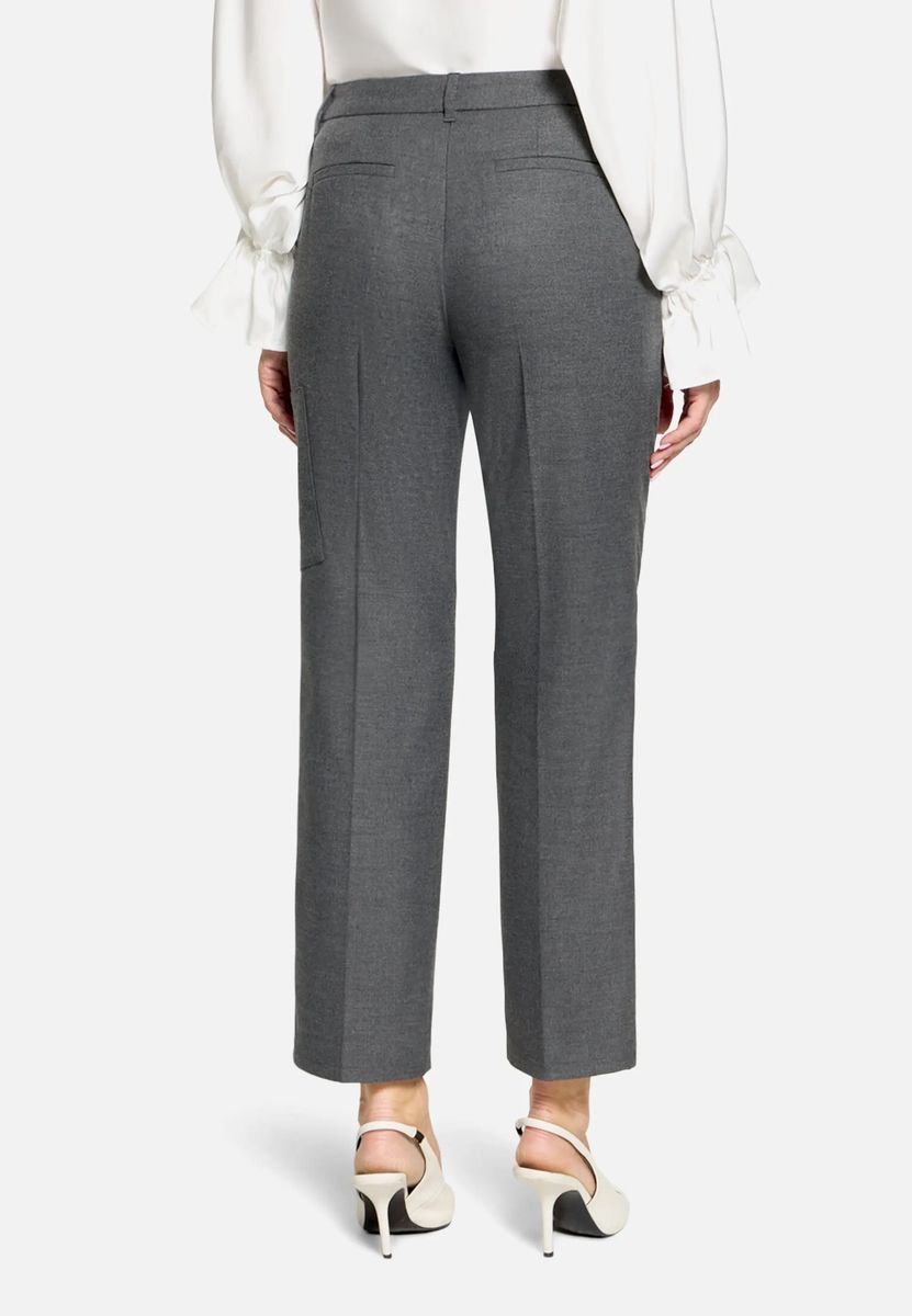 Relaxed Fit Hose mit Bügelfalte