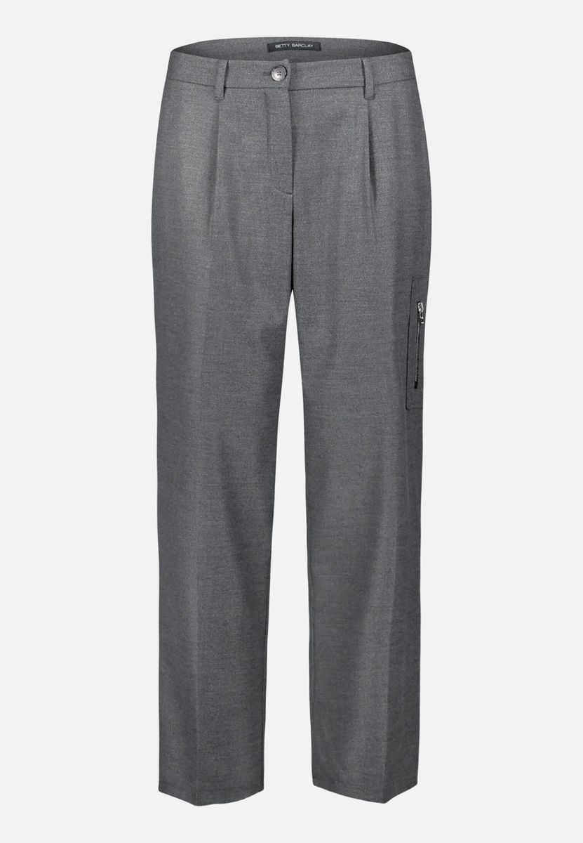 Relaxed Fit Hose mit Bügelfalte