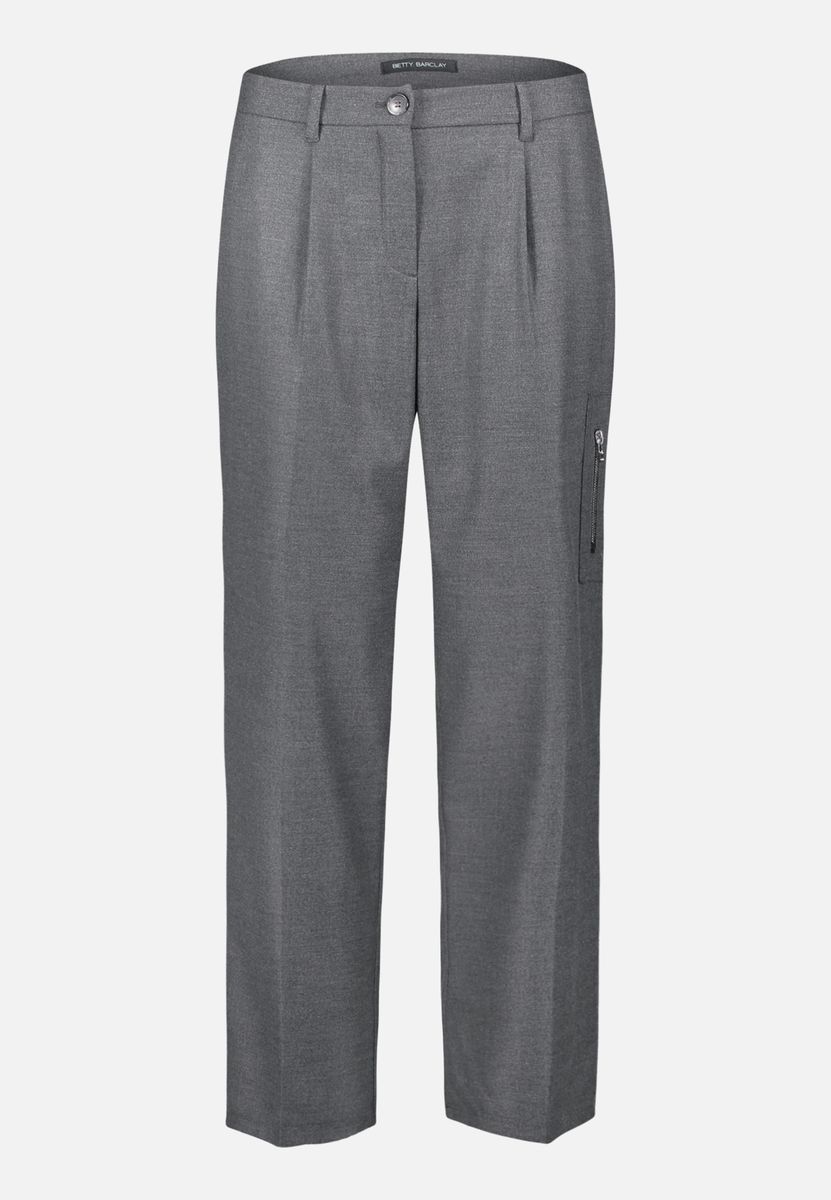 Relaxed Fit Hose mit Bügelfalte