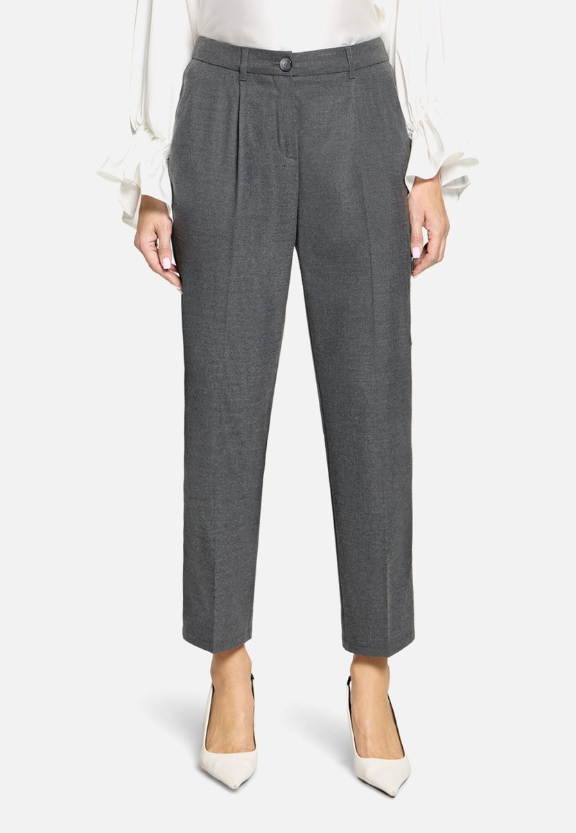 Relaxed Fit Hose mit Bügelfalte