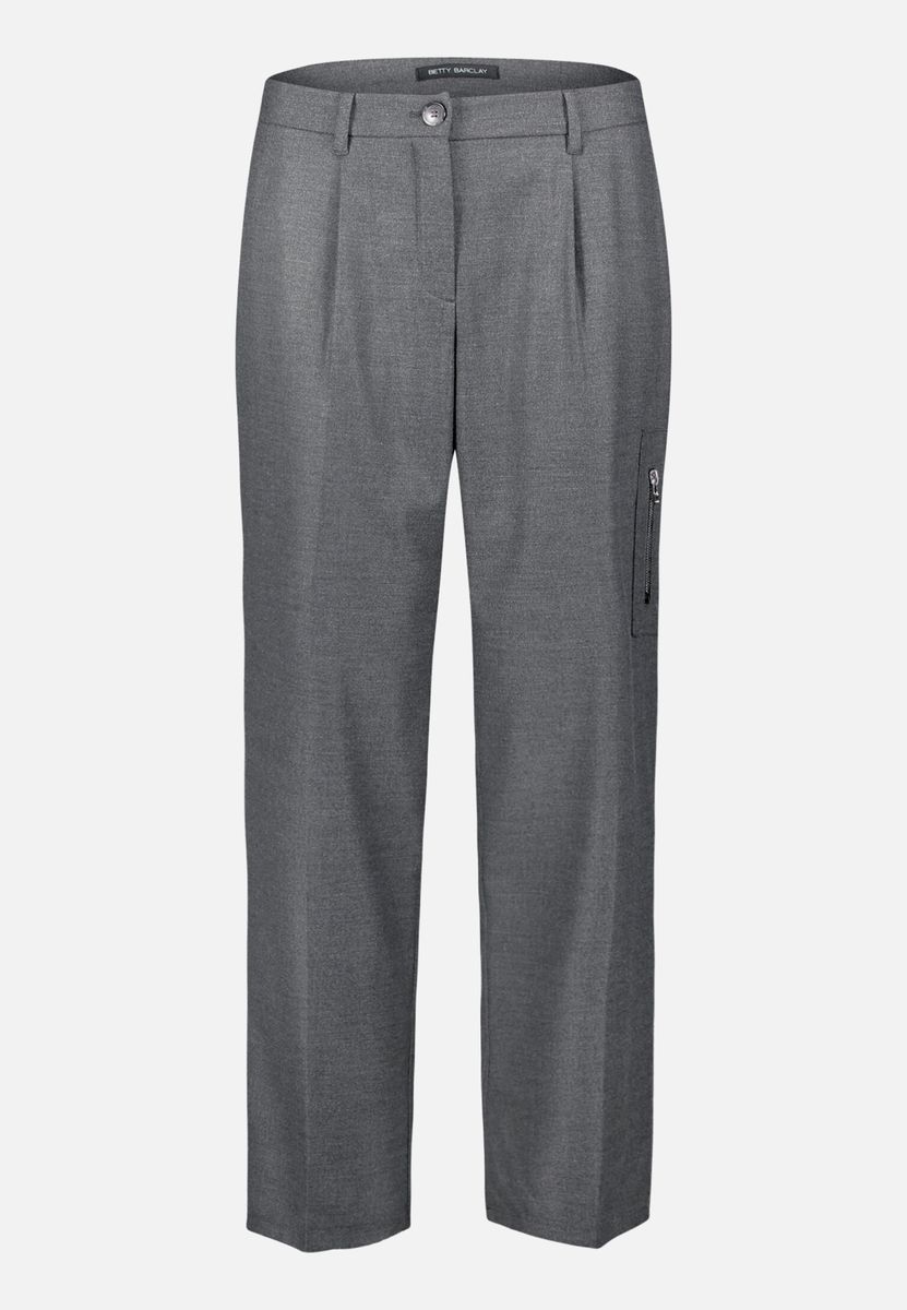 Relaxed Fit Hose mit Bügelfalte