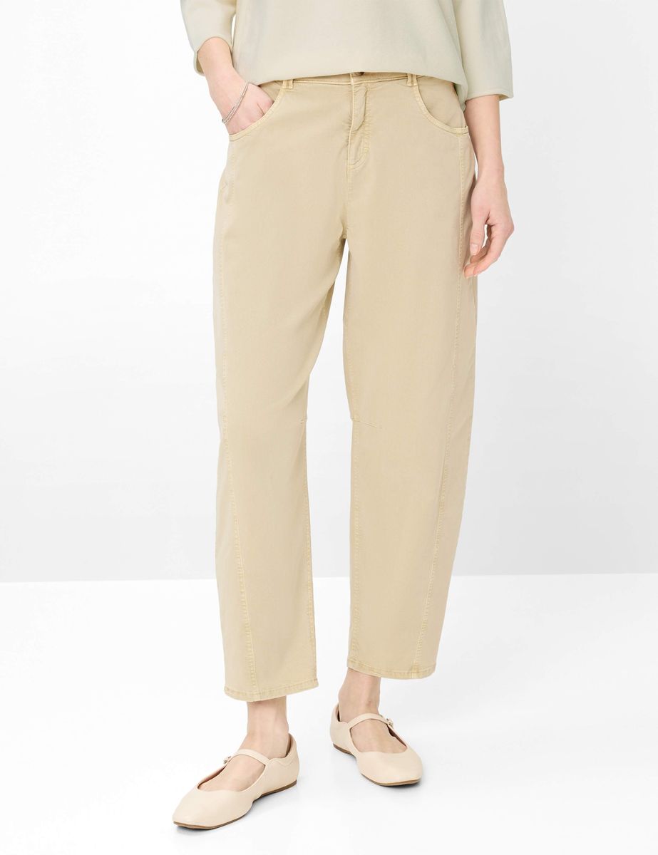 Moderne Barrel-Leg Hose im O-Shape