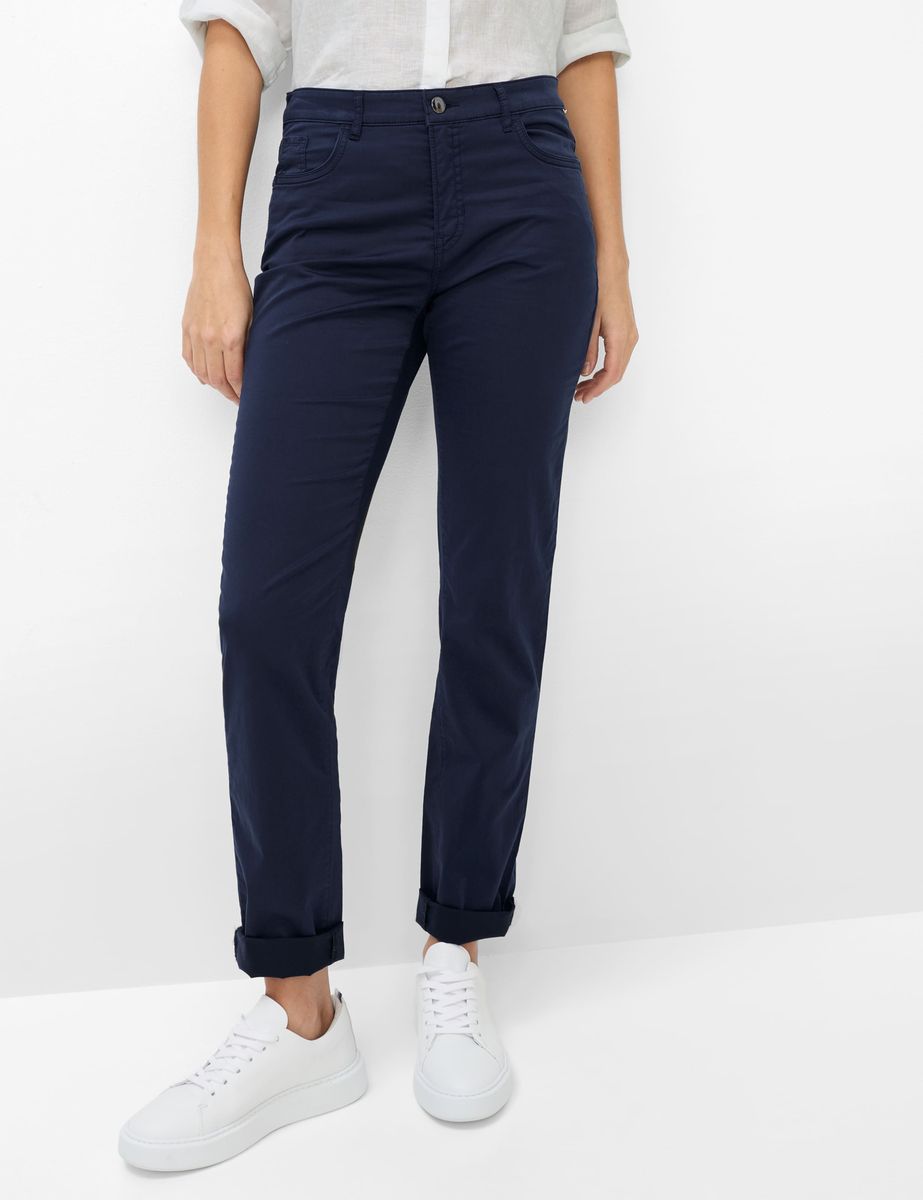 Klassische Five-Pocket-Hose mit geradem Bein