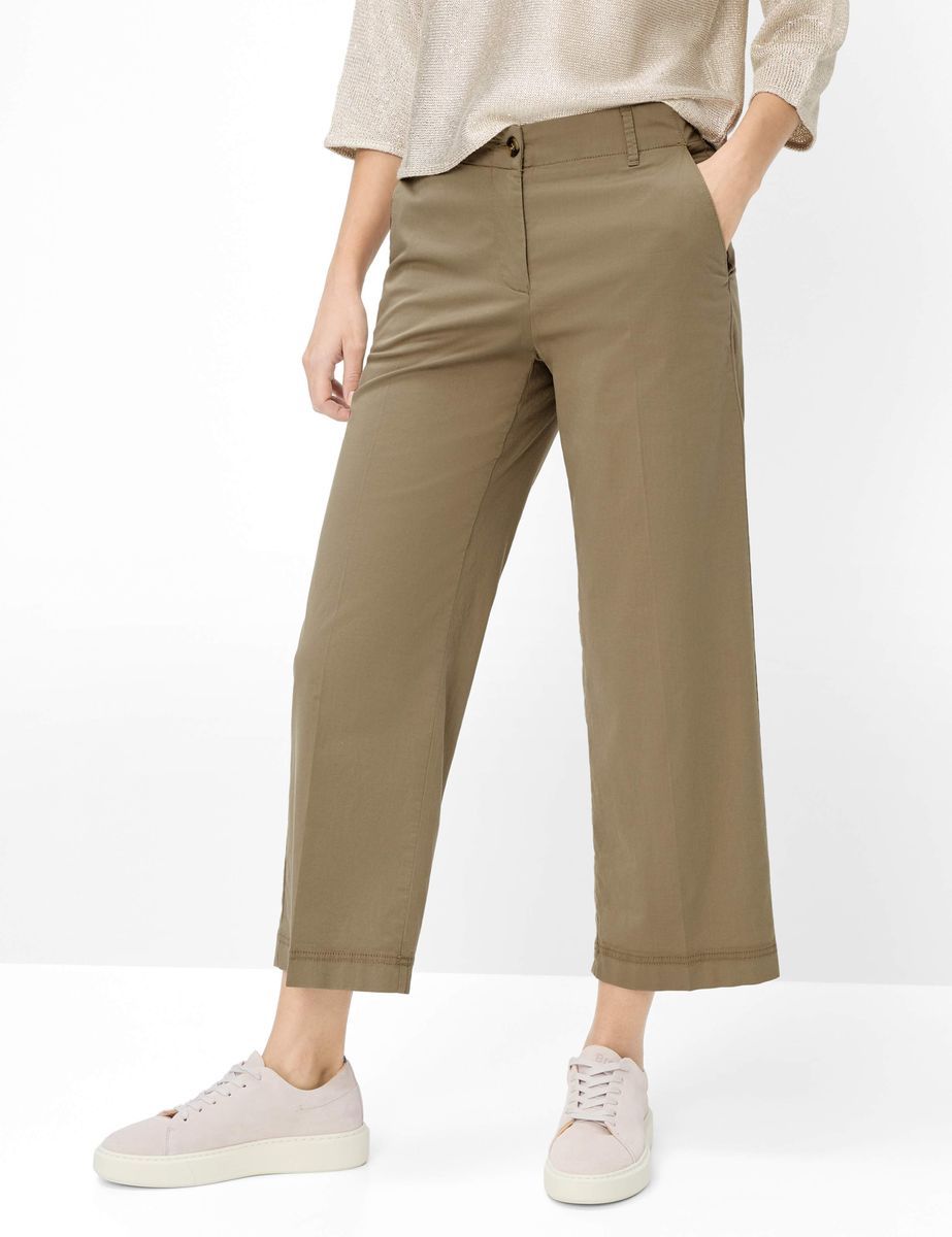 Leichtgewichtige Culotte mit weitem Bein