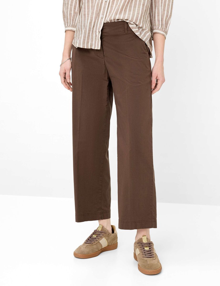 Weite Culotte in Cropped-Länge