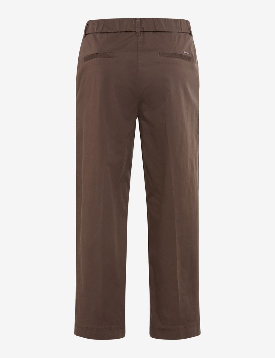 Weite Culotte in Cropped-Länge