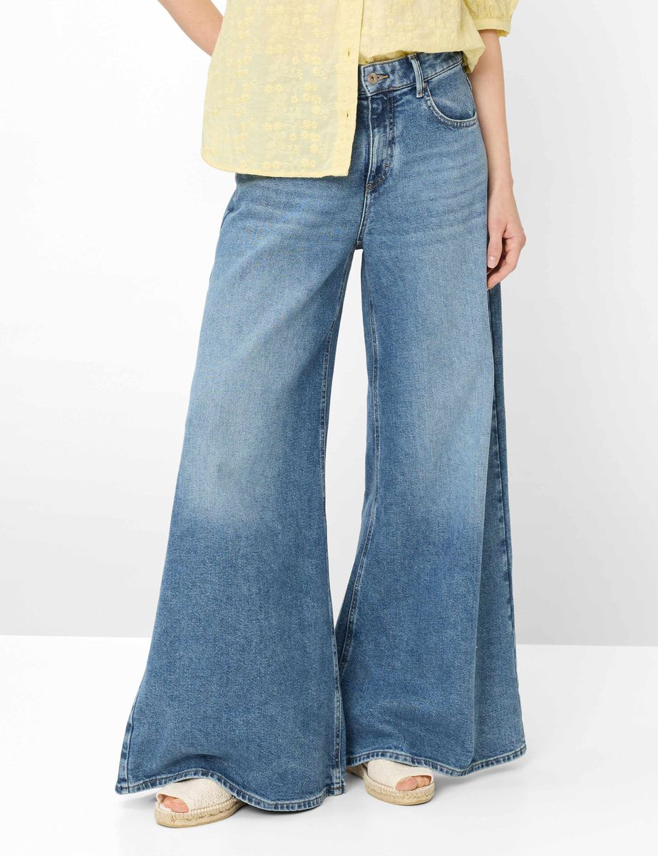 Wide-Leg Jeans im Five-Pocket-Stil