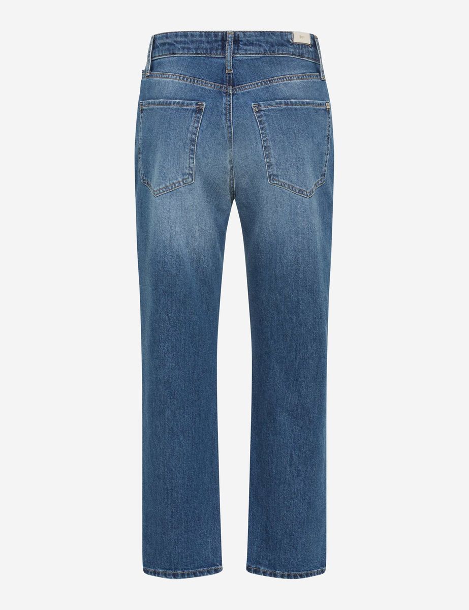 Straight-Leg-Jeans in Knöchellänge