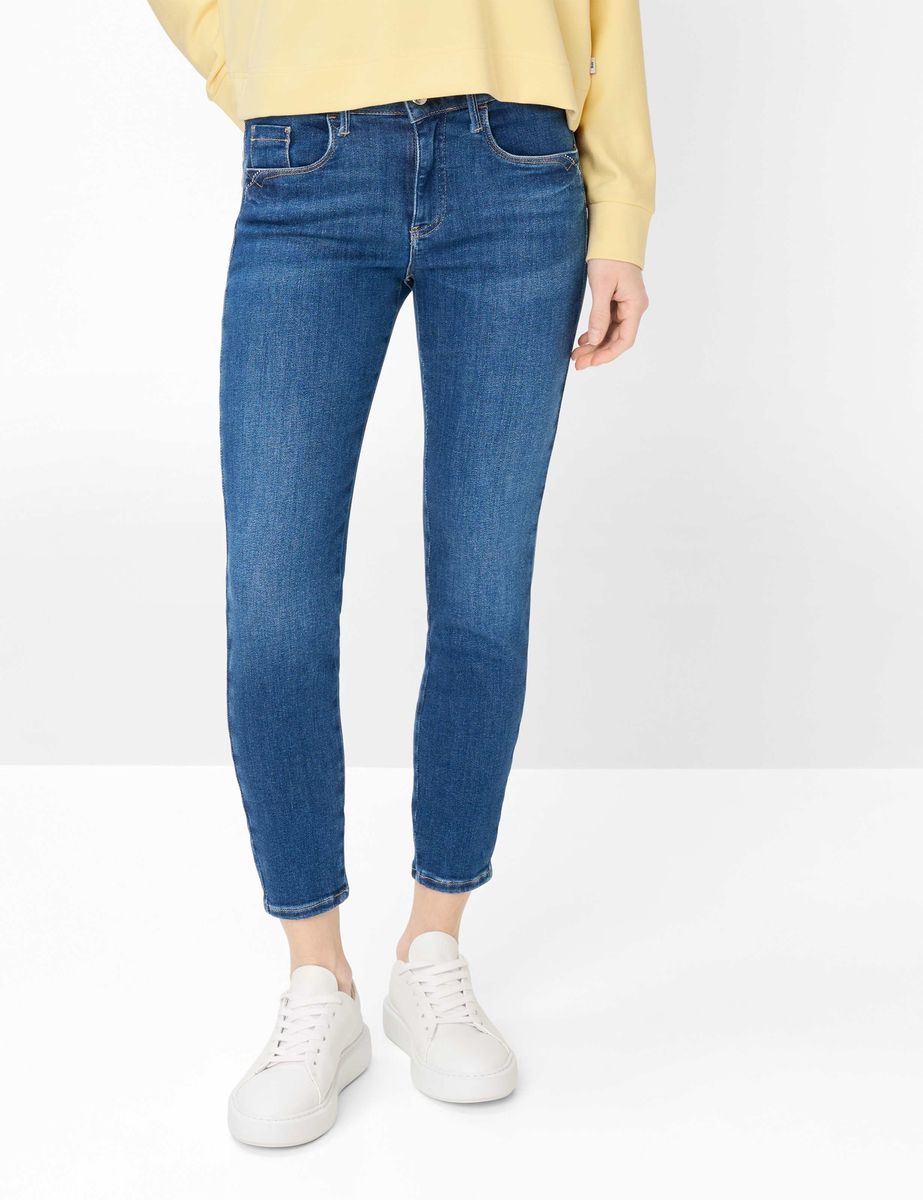 Klassische Skinny Five-Pocket-Jeans