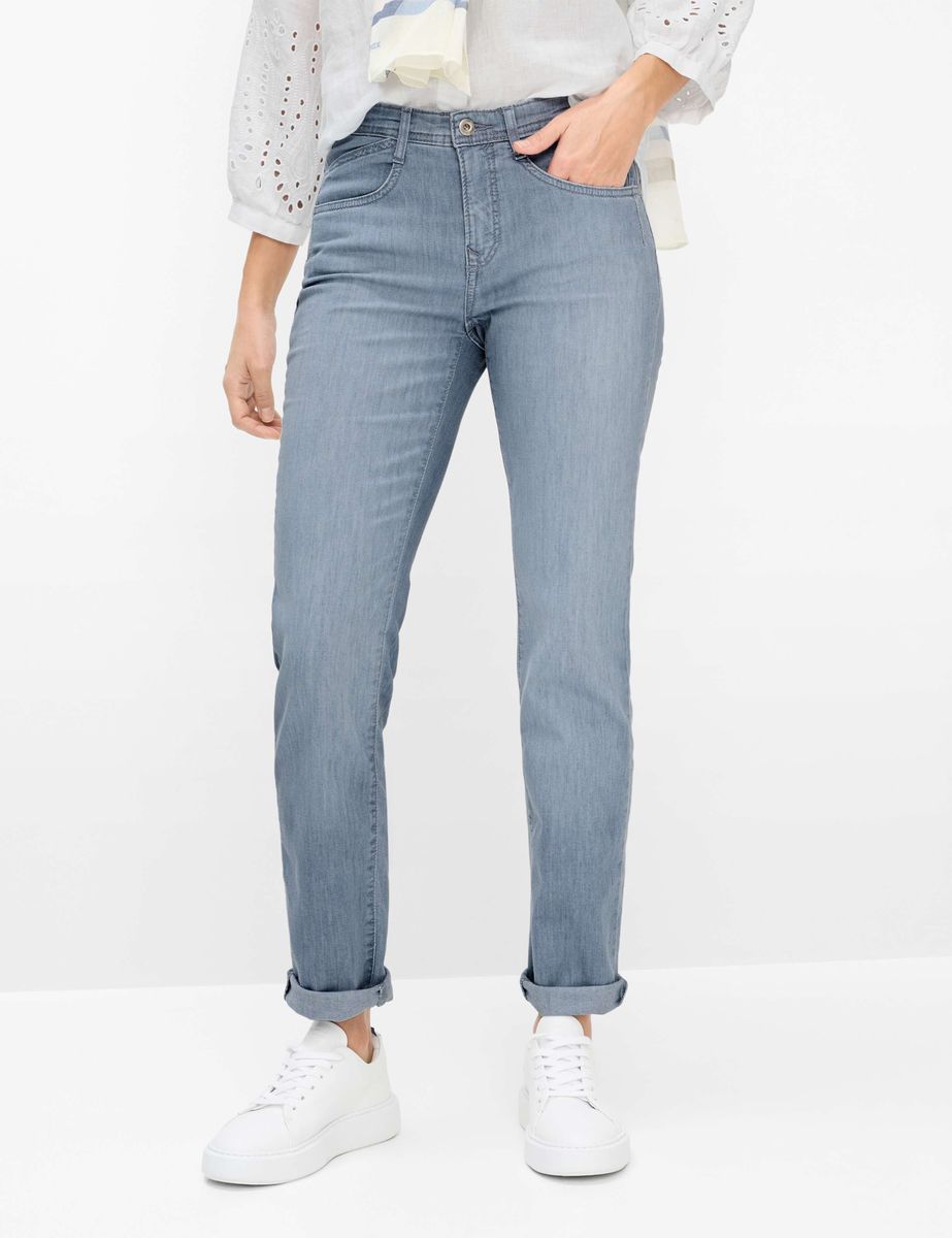 Klassische Five-Pocket-Hose mit geradem Bein