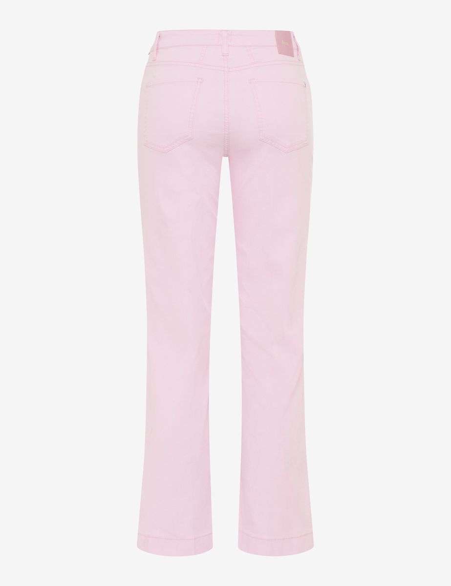 Leichte verkürzte Bootcut-Jeans